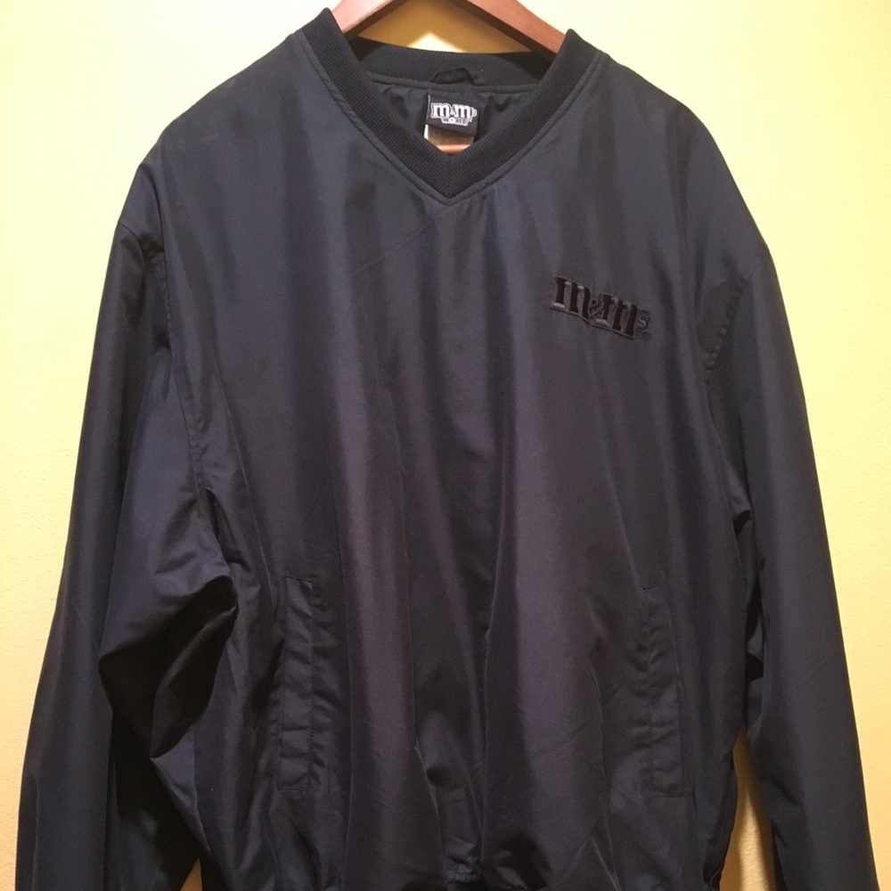 VINTAGE M&M’s PULLOVER JACKET WINDBREAKER